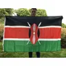 Himmel Flagge Kenia Flagge 90x150cm hochwertige Polyester Standard hängen Ken Ke Kenia Flagge für