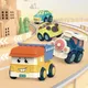 Baby Auto Spielzeug Autos weich & robust zurückziehen Auto Spielzeug Mini Rennwagen Kinder Lernspiel