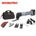 WORKPRO Power Oscillating Tools Electric Trimmer Saws Home DIY Lithium-ion Rechargeable Oscillating