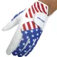 Golfer Gift Golf Glove Men's Adjustable Closure Golf Glove with American Flag Pattern Durable