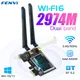 WI-FI 6 Intel AX200 3000Mbps Wireless PCIe Adapter Desktop Dual Band 2 4G/5Ghz Für Bluetooth 5 2