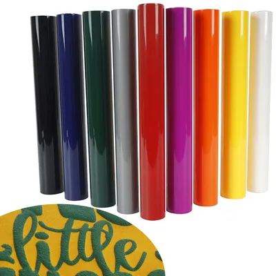 3D Puff HTV Vinyl, Material Heat Transfer Vinyl for T Shirt, Iron On Vinyl For All Cutter Machine,Easy to Cut &Weed