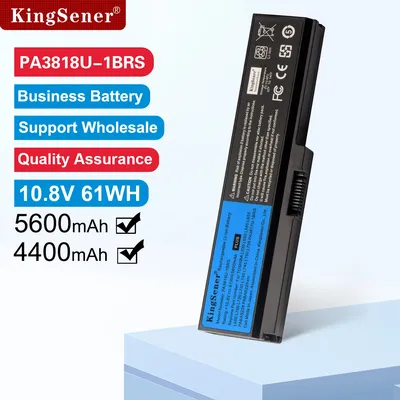 KingSener PA3817U-1BRS PA3817U Batterie Für Toshiba Satellite A660 C640 C600 C650 C655 C660 L510 L630 L640 L650 L670 L770 PA3818U Image