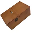 Creative Boring Box Wooden Storage Box Toy Super Funny Anti Stress Useless Box Gifts for Adults and