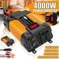 6000W Car Inverter DC12V To AC110/220V Transformer Converter Universal Socket Adapter with USB