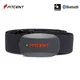 Fitcent Heart Rate Monitor Chest Strap ANT + Bluetooth for Peloton Polar Wahoo Garmin Bike Computer