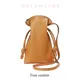 Luxus Leder Frauen Crossbody Telefon Tasche Personlize Buchstaben Weibliche Mobile Beutel Hobo Mode