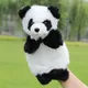 Cartoon Panda Hand Puppet Kids Glove Stuffed Animal Soft Plush Doll Story Telling Pretend Role Play