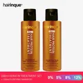 HAIRINQUE Hair and Scalp Treatment Set Keratin Treatment & Shampoo for Straightening Curly Dry Hair