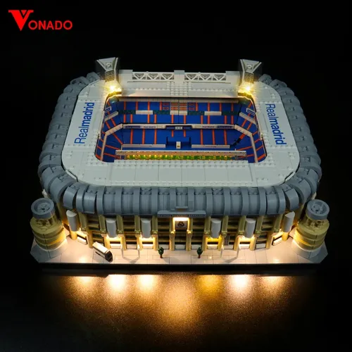 Vonado LED Beleuchtung Set für 10299 Real Madrid - Santiago Bernabéu Stadion Sammeln Ziegel Licht