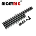 NICEYRIG 15mm Stange Aluminium Rod Rig DSLR Kamera Rig Video Schießen Schulter Rig Unterstützung