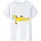 Lässig die Simpsons T-Shirt Frauen T-Shirts Shirts Cartoon Männer Kleidung Mode Familie Blusen 90er