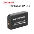 1500mAh Battery LP-E17 LP E17 LPE17 for Canon EOS R8 R10 R50 RP M3 M5 M6 77D 750D 760D 800D