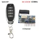 433 Mhz RF Remote Control Transmitter 433mhz RF Relay Receiver Switch Module Wireless Switch 4 CH