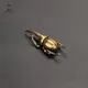 Solide Messing Simulation Insekten Figuren Miniaturen Bugs Tee Pet Ornamente Blumentopf Dekoration