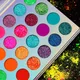 24 Color Luminous Eyeshadow Bright Phosphor Makeup Palette Flash Eye Shadow Neon Makeup Set Eye