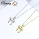 QIMING Hebrew Chai Symbol Pendant Necklace For Women Hypoallergenic Judaism Religious Jewelry Jewish