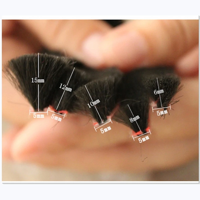 Dichtungsbürstenstreifen für Türen und Fenster – Schärpenbürstendichtungen, 5 mm breit, mehrere Höhen (5 mm bis 20 mm), 10 m, Zug- und Staubblocker, Grau Image