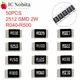 50pcs 1% smd 2w legierung widerstand widerstand r040 r050 r060 r070 r100 r120 r150 r200 r250 r300