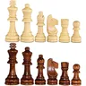 8CM/3 15 in König Figuren Schach Spiel Solide Holz Schach Stück Turnier Staunton Holz Schachfiguren