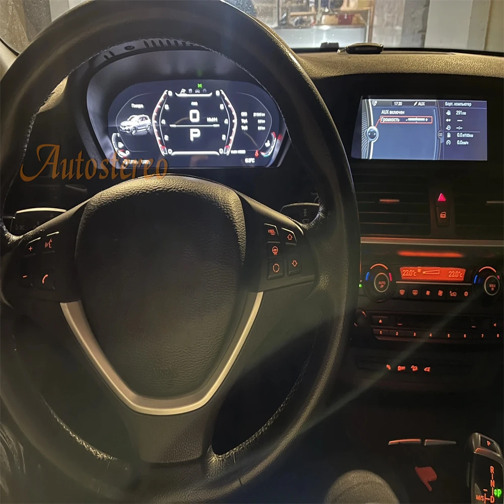 M Sport Carplay Für BMW X5 E70 X6 E71 Auto Digital Cluster Virtuelle Cockpit Auto Multimedia Player Dashboard Geschwindigkeit Meter Bildschirm Image