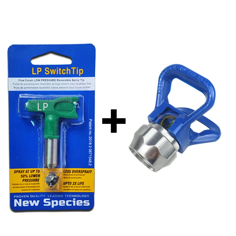 LP Airless Farbspritzgerät mit 7/8 Düsenschutz für LP Set 1-6 Serie Airless Spitzen Düse Farbspritzgerät Pistole Spitzenspray Image