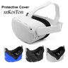 Silikon Schutzhülle Für Oculus Quest 2 VR Headset Helm Kopf Shell Anti-Kratzer Fall Für Oculus Quest
