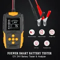 FOXSUR 12v & 24v Batterie Tester für Nass/GEL/SLA/Überflutet/EFB/Blei-säure/AGM batterie batterie