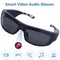 1080P Mini-Kamera-Videobrille, KI-Übersetzung, Sport-Sonnenbrille mit Bluetooth-Lautsprechern, Anruf-Action-Kamera, Musik, intelligente Brille
