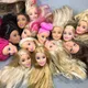 Original Doll Head / Mix Style blond brown black dark hair head Doll Accessories For 30cm Barbie