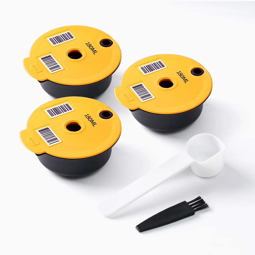 icafilas für Bosch Tassimo wiederverwendbare Kaffeekapselmaschine 60 ml/180 ml umweltfreundliche nachfüllbare Kaffeepad Image