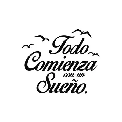 Spanischer Wandtattoo, Vinyl-Aufkleber, Motivation, Zitat, Wandaufkleber, Kinderzimmer, Kunstdekoration Image