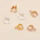 20PCS Melone Samen Schnalle 7*11mmPendant Verschlüsse Haken Bail Clip Schmuck Charm Anhänger Stecker