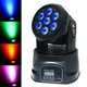 XPCLEOY Mini LED 7x12WRGBW Wash Moving Head Lighting dj disco Ball 14 channels Free shipping