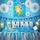 The Little Prince Theme Party Decoration Tableware Paper Cup Plate Hat Banner Gift Bags Baby Shower