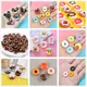 6/8/10pcs Mini Cute Candy Donut Doll Food Pretend Play Dollhouse Accessories Miniature Home Craft