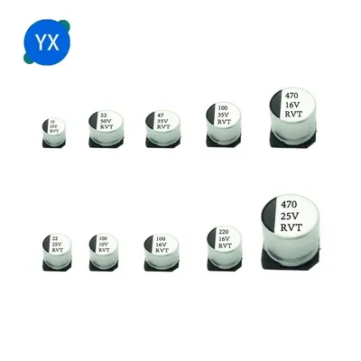 20PCS SMD Elektrolytkondensator 6,3 v 10v 16v 25v 35V 50V 0,1 1 2,2 3,3 4,7 UF 10UF 22UF 33UF 47UF Image