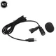 1 5 m Wired Aktive Clip DV Lavalier Mini USB Mikrofon Stereo Professionelle Clip-auf Mic für Gopro