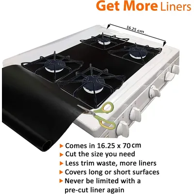 Reusable Gas Stove Protector Cooker Cover Liner Clean Mat Pad Kitchen Gas Stove Top Protector Kitchen Accessories