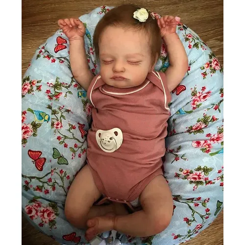 Npk 49cm bereits gemalte Puppe Rosalie Neugeborene wieder geborene Puppe Hand farbe mit Genesis