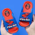 Disney Children's Cartoon Sandals Home Slippers Summer Bathroom Soft Bottom Anti-skid Boys Red Shoes