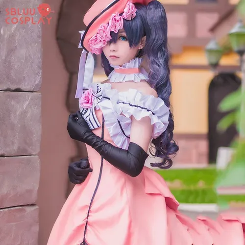 Sbluucosplay Anime schwarz Butler Ciel Phantom hive Lady Cosplay Kostüme Frauen Mode Phantasie Party