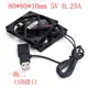 Cooler Master 8010 80MM 8cm usb cooling fan 80*80*10mm fan 5V 0.25A Super Silent fan with usb