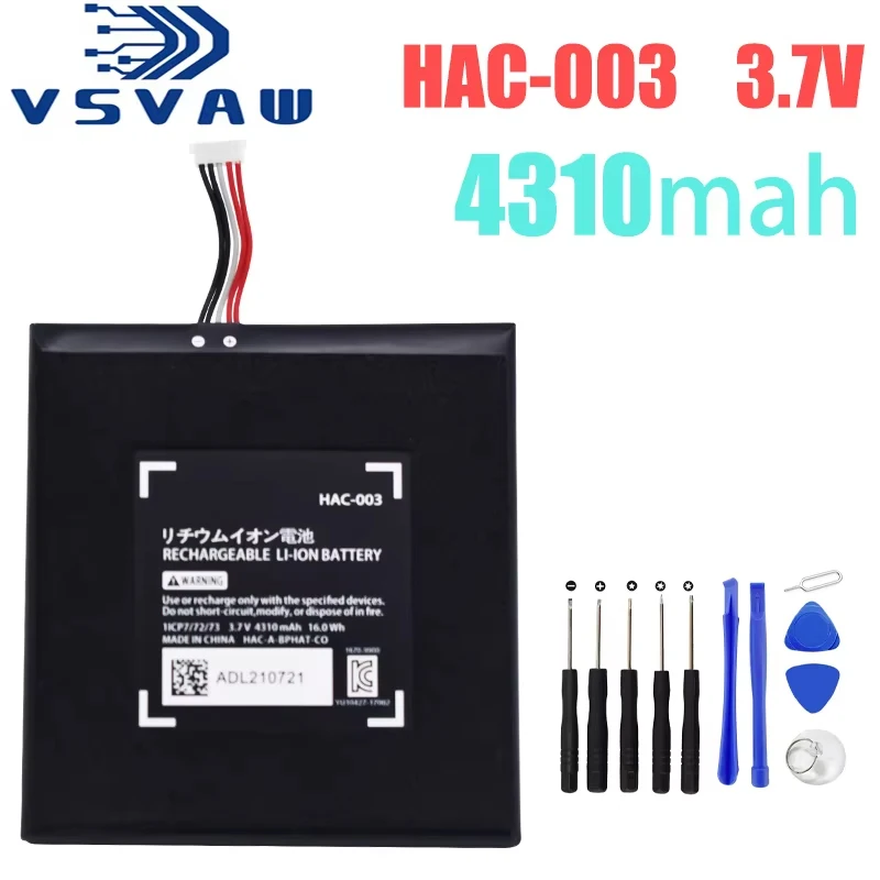 HAC 003 4310 mAh Switch-Konsole HAC-003 Akku für Nintend Nitendo Switch-Konsole HAC-001 HAC-A-BPHAT-C0, HAC-S-JP/EU-C0 Image