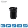 Witrue Verzerrung Freies CCTV Objektiv M12 Montieren 5MP 3,6mm mit 650nm IR Filter 1/2.5 ""F 3,0 für