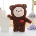 23-38cm Bear Deer Rainbow Ruby Teddy Bear Plush Sofa Home Bed Dolls For Kids Soft Stuffed Toys