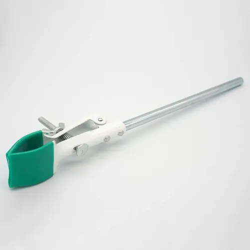 Max Halten Dia 50mm Eisen Stehen glaskolben halter Verlängerung Clamp Für Retorte Stehen Glaskolben