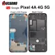Front Screen LCD Frame For Google Pixel 4A 4G 5g Battery Door Back Cover Frame Repair Replacement