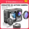 Cerastes Action Kamera 5k 4k 60fps Eis Wechsel objektiv 48mp Zoom elektronische Stabilisator Kamera