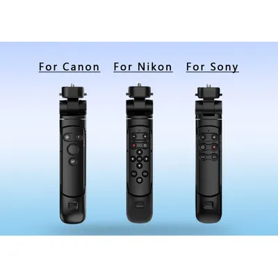 Wireless Bluetooth Mini Grip Tripod Remote Control for Sony FX3 A7RV A7IV ZV-E10; Canon R7 R10 R6II Nikon Z6II Z7II Z30 Cameras;